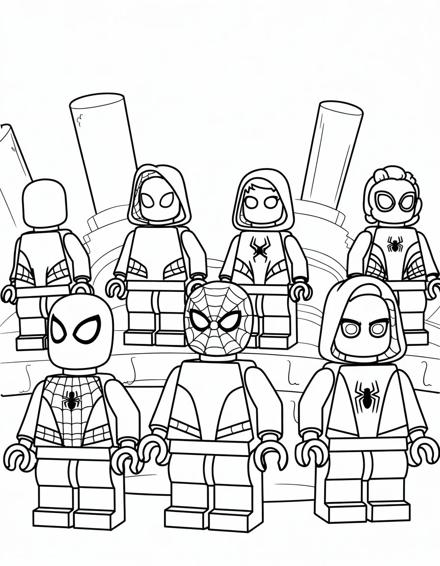 LEGO Spider-Verse Characters